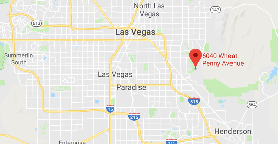 Las Vegas Nevada Map